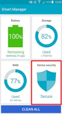 Samsung Device Security android App screenshot 0